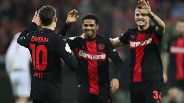 DFB-Pokal: 4:0 gegen Düsseldorf: Leverkusen greift nach dem Double