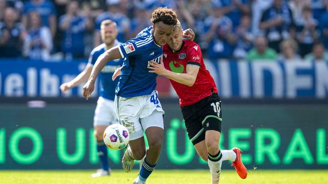 2. BUndesliga: 1:1 gegen Schalke: Dämpfer für Aufstiegskandidat Hannover