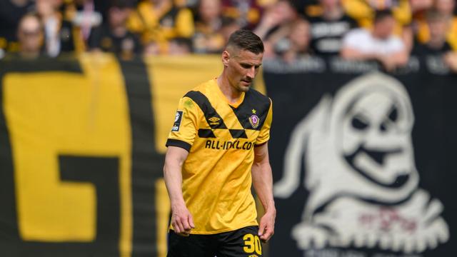 Fußball: Dynamo Dresden: Erneute Drohbriefe gegen Kapitän Kutschke