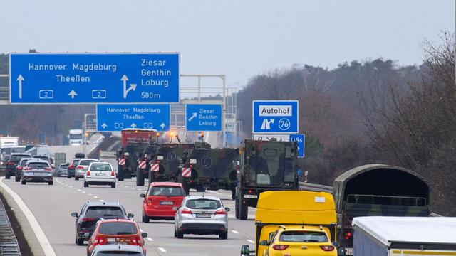 Bundeswehr: Nato-Übung: Militärkonvois fahren durch mehrere Bundesländer