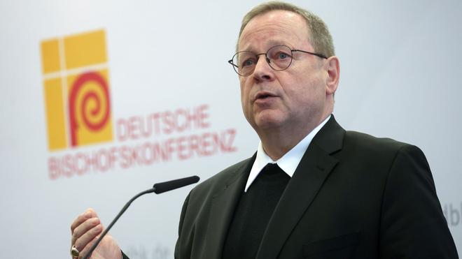 Inclusie: Bisschop Georg Bätzing sprak op een persconferentie in Augsburg.