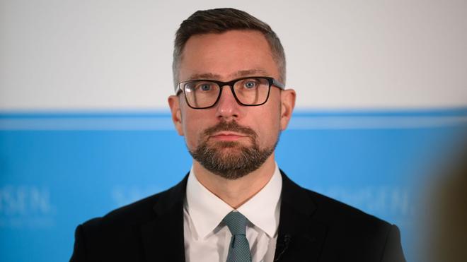 Technik: Martin Dulig (SPD), Wirtschaftsminister von Sachsen.
