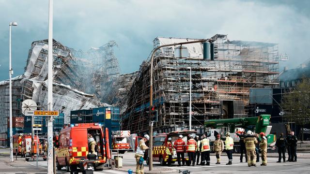Nach Brand: Kopenhagen: Unklar, ob Mauerwerk gerettet werden kann