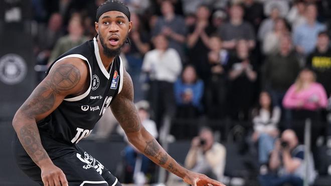 Basketball: Hamburgs Vincent King in Aktion.