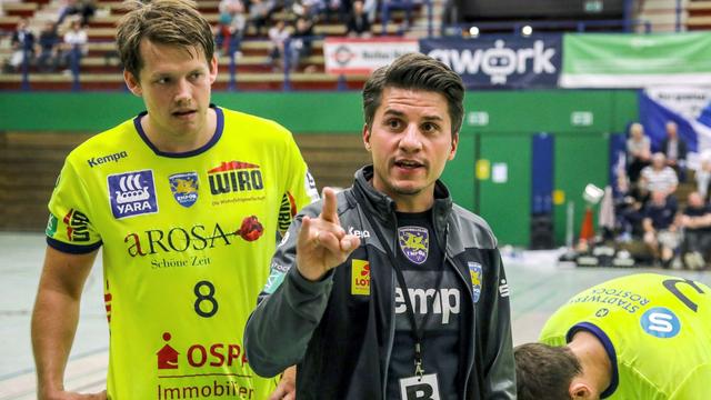 Bundesliga: Handball: Halle-Trainer soll auch bei Abstieg bleiben
