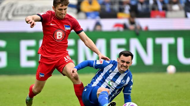 2. Bundesliga: 2:3 beim KSC: Rückschlag für die Hertha und Dardai
