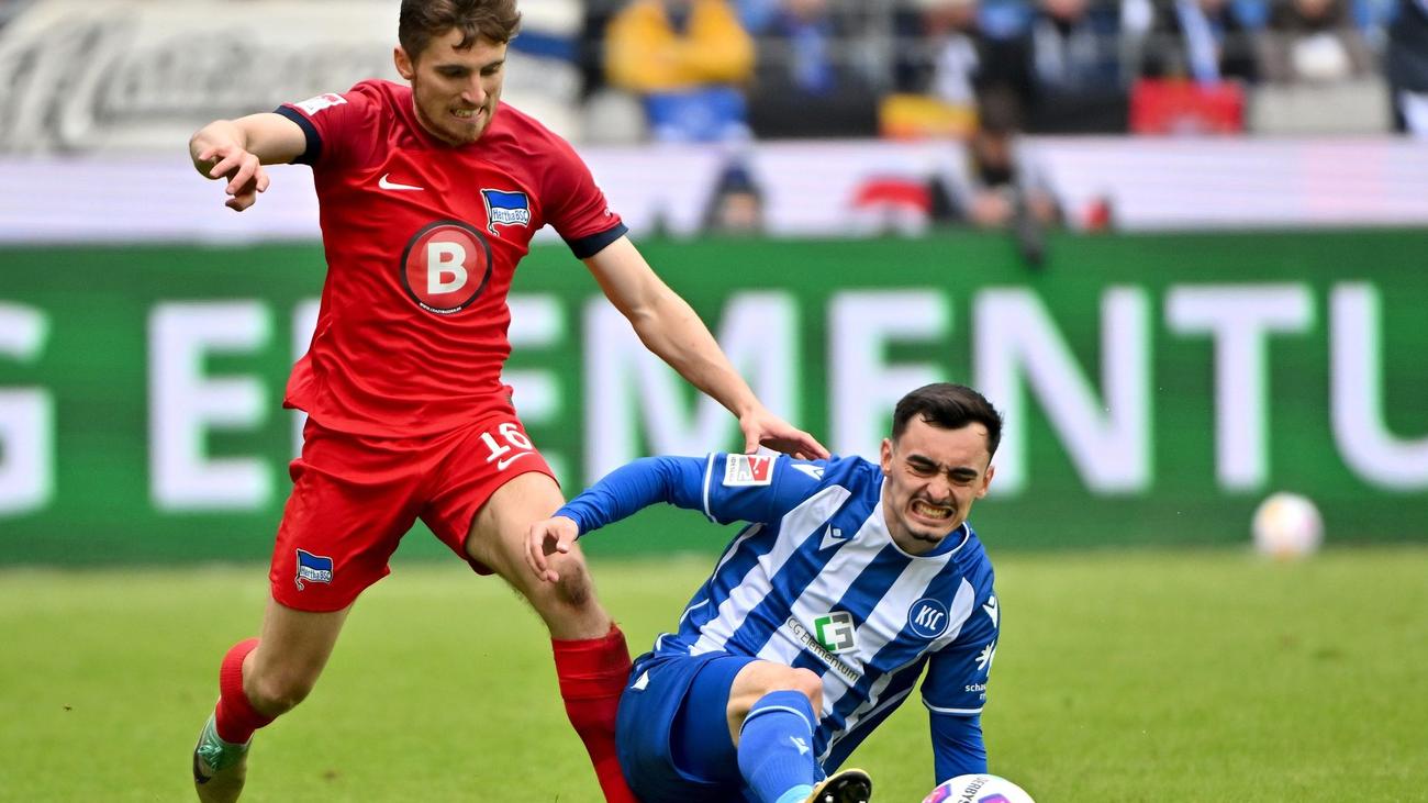 2e Bundesliga : 3:2 contre Hertha : le KSC célèbre son prochain coup à domicile