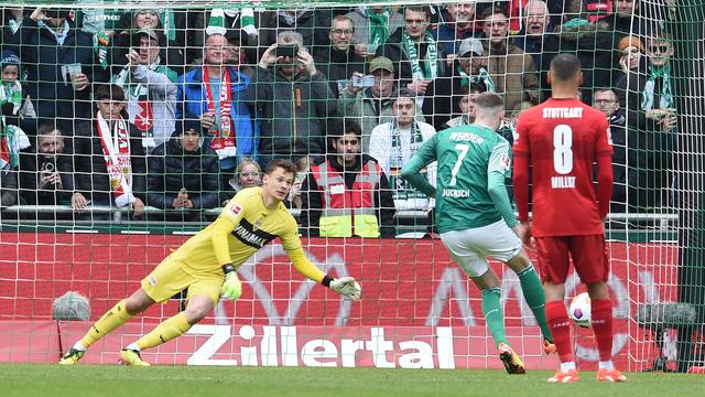 30. Spieltag: Ducksch trifft doppelt: VfB patzt bei Werder Bremen