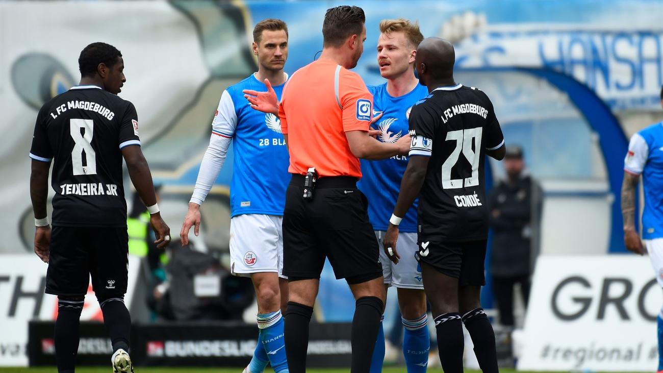 Hansa Rostock: Trotz 0:2 gegen Magdeburg: Kolke behält Zuversicht | ZEIT ONLINE