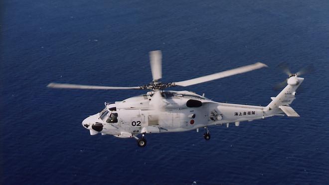 Unfälle: Zwei Hubschrauber der japanischen Marine könnten zusammengestoßen sein.