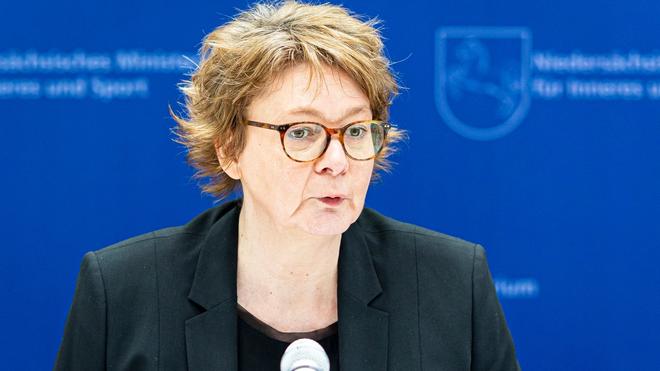 Innenministerin: Daniela Behrens, Innenministerin von Niedersachsen.