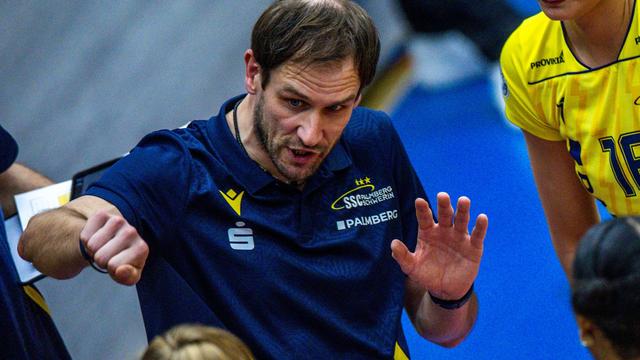 Volleyball Bundesliga: Coach vor Spiel in Stuttgart: Nicht an die Schale denken