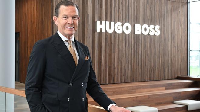 Mode: Daniel Grieder, der Vorstandsvorsitzende des Modekonzerns Hugo Boss, aufgenommen in der Zentrale in Metzingen.