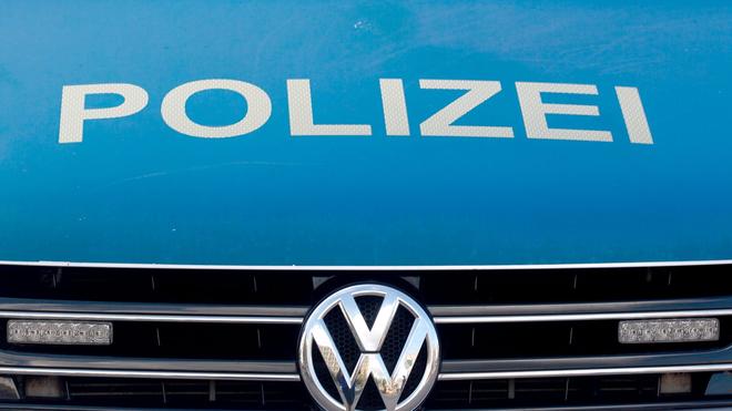 Notfall: Ein Polizeifahrzeug.