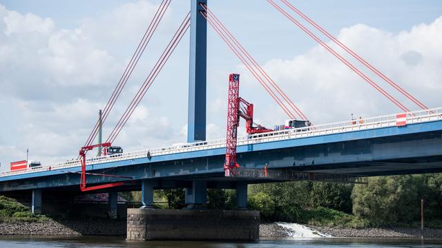 Verkehr: Bauarbeiten an Norderelbbrücke beendet: A1 wieder dreispurig