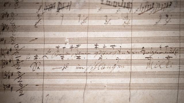 Musik: Staatsbibliothek zeigt Originalpartitur von Beethovens Neunter