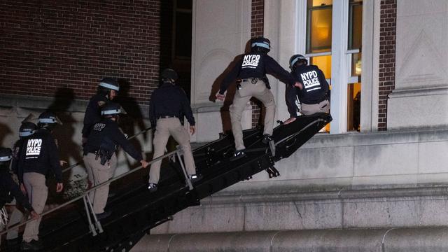 USA: Campus-Protest in New York: Polizei räumt besetztes Gebäude