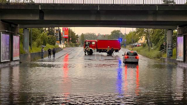 Unwetter: Über 100 Einsätze wegen Starkregens in Bamberg und Forchheim