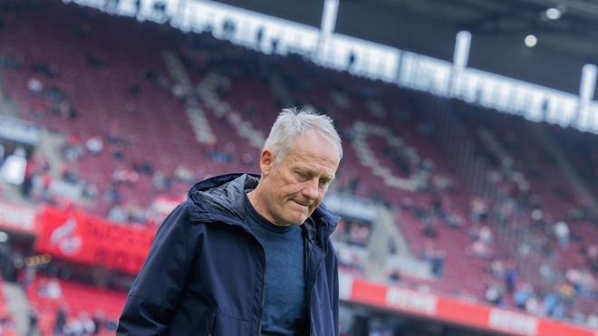 Bundesliga: Freiburgs Trainer Christian Streich.
