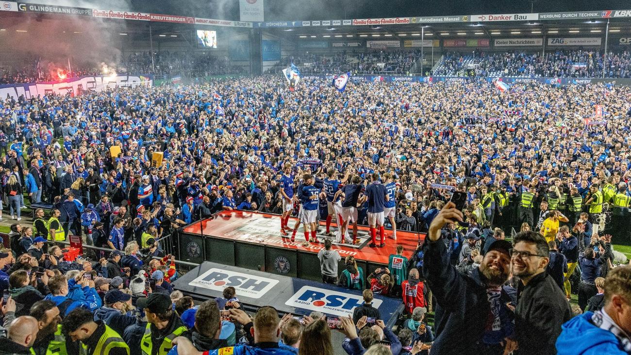 2nd Bundesliga: Kiel celebrates promotion: “No one had us on their radar”