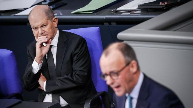 Bundestagswahl: Scholz hätte gern Merz als Unions-Kanzlerkandidat