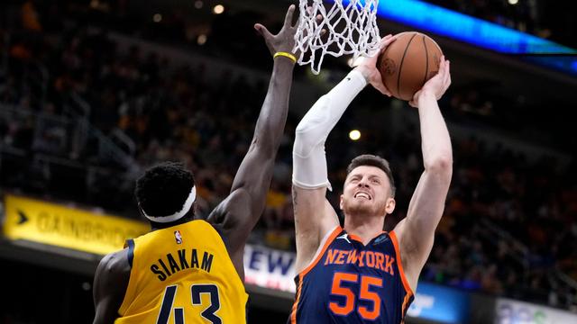 Basketball: NBA: New York Knicks gehen gegen Indiana Pacers unter
