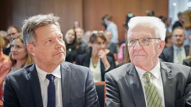 Parteien: Kretschmann für Habeck als Spitzenkandidaten der Grünen
