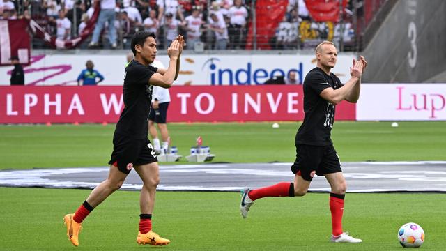 34. Spieltag: Eintracht rettet bei Abschied von Rode und Hasebe Rang sechs