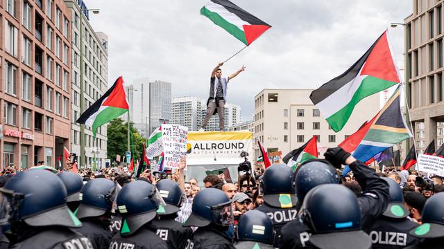 Berlin: Tausende demonstrieren zum Palästinenser-Gedenktag Nakba
