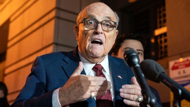 Wahlbetrug: Nach Geburtstagsfeier: Giuliani über Anklage informiert