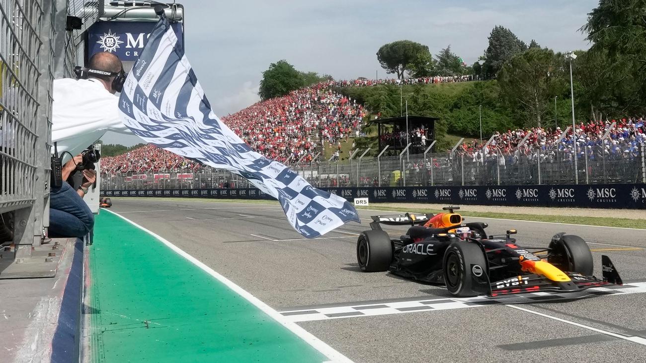 Formule 1 : Verstappen s’acharne vers un triplé de victoires à Imola