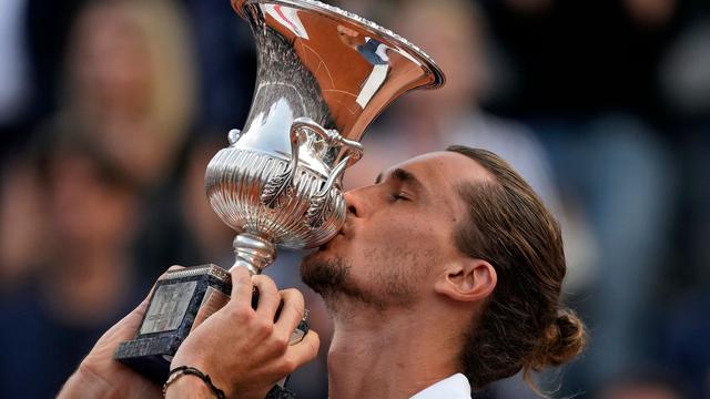 Tennis: Zverev bereit für French Open: Masters-Titel in Rom