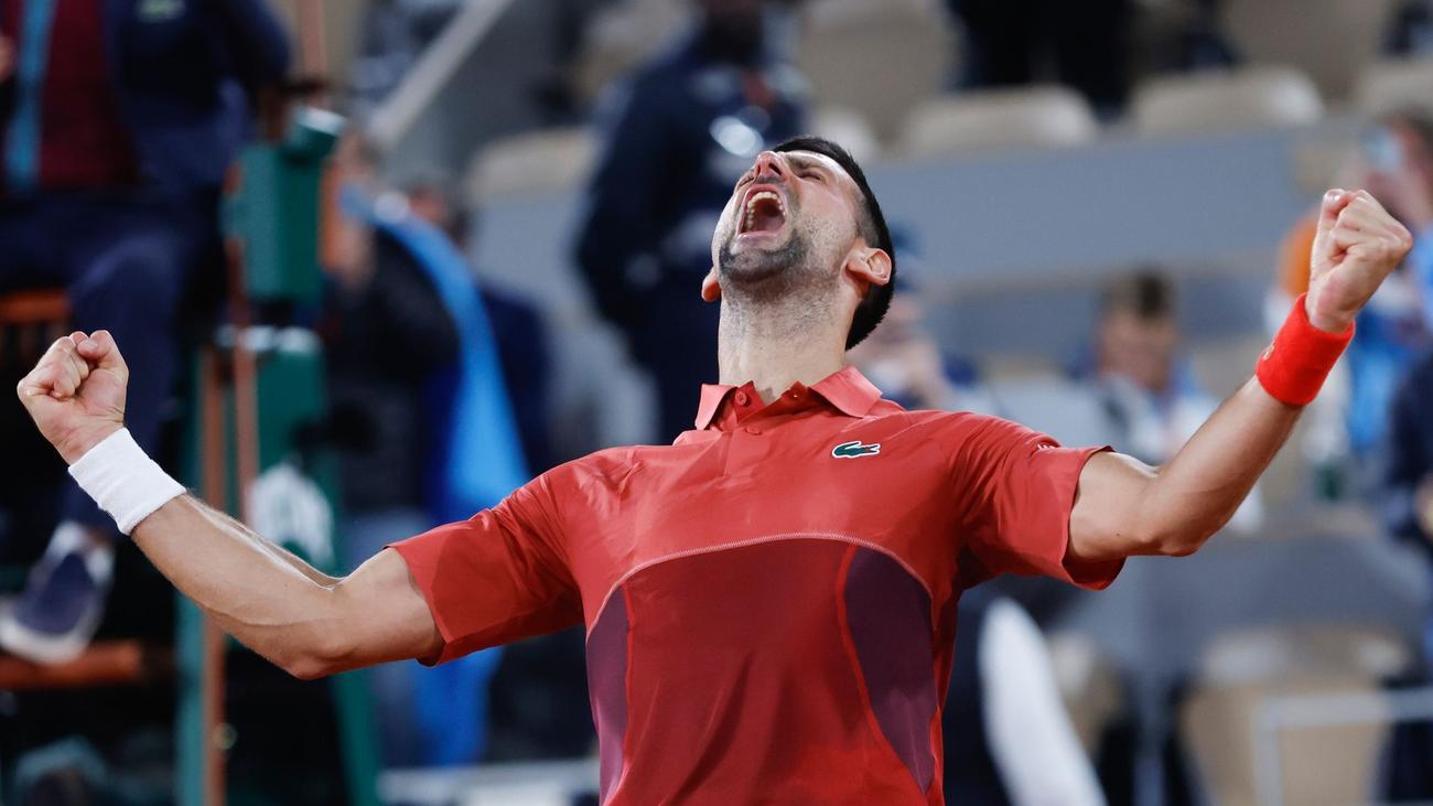 Tennis: 3am: Djokovic wins massive and desires to celebration