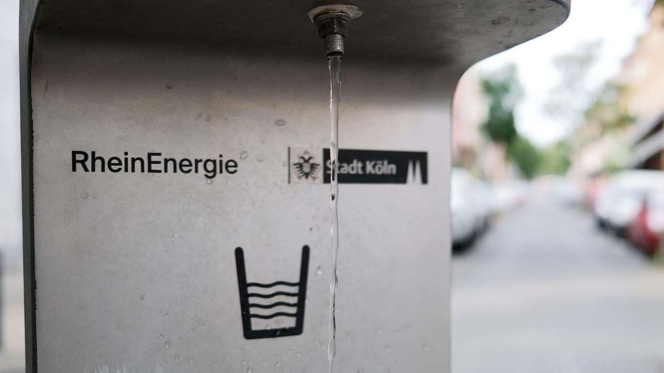 Météo : davantage de fontaines d’eau potable et d’endroits frais dans les villes de NRW