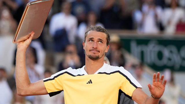 Tennis in Paris : "Gladiatoren-Kampf": Zverev verpasst French-Open-Titel