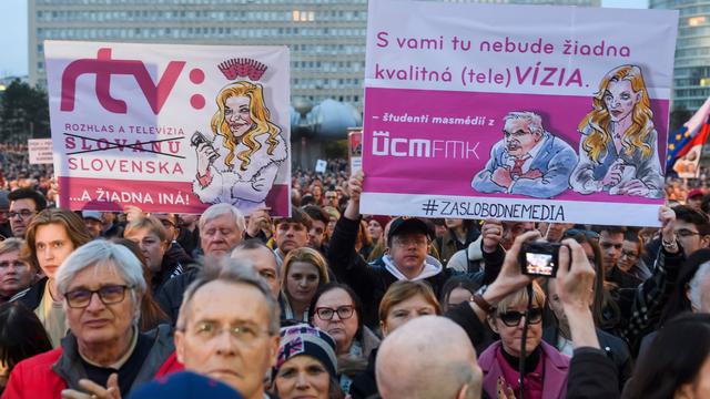 Pressefreiheit: Slowakei löst öffentliche Sendeanstalt RTVS auf