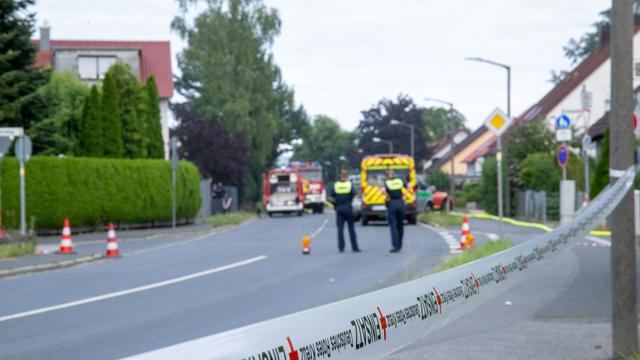 Kriminalität: Polizei: Bedrohungslage nach Bränden in Altdorf bei Nürnberg