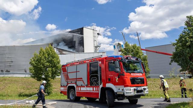 Unterfranken: Brand in Firma für Kräutermischungen - Ursache unklar