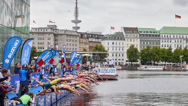 Triathlon: Lührs verpasst Podest bei Hamburger Weltserien-Triathlon