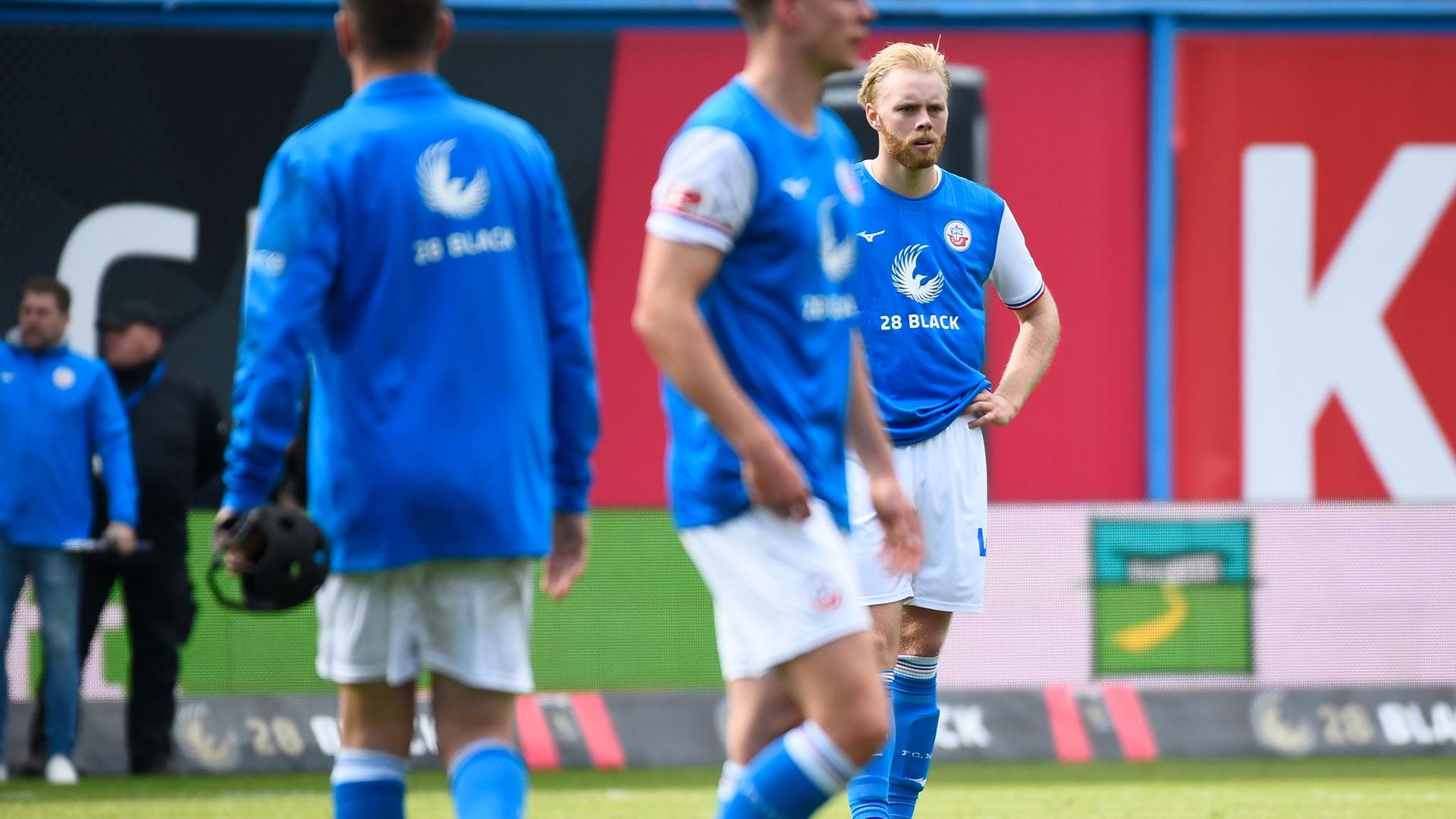 3. Liga: Sorgen bei Hansa Rostock: Einziger Mittelstürmer verletzt