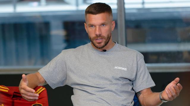 Ex-Nationalspieler: Lukas Podolski hat kaum Spiele der EM gesehen