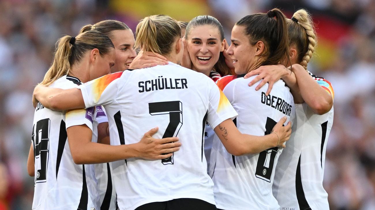 Football : la DFB féminine avec quatre buts et une dynamique pour les JO