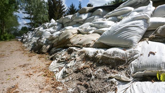 Katastrophenschutz: Sandsäcke nach Hochwasser in Mansfeld-Südharz entsorgt