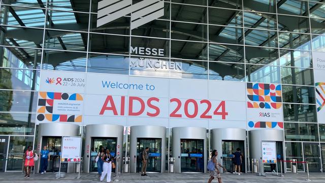 HIV: Aids-Konferenz in München - Eröffnung mit Scholz