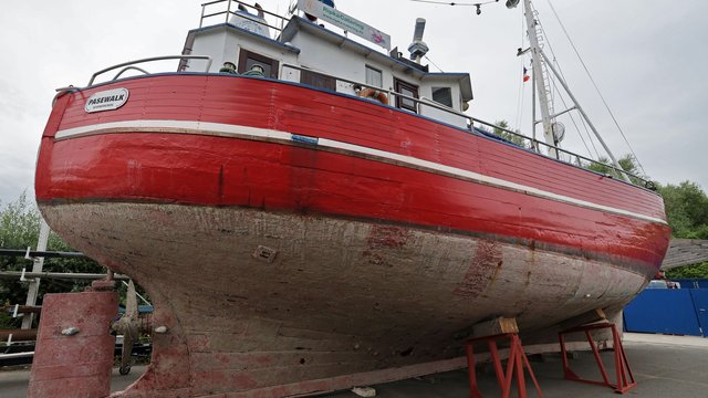 Traditionsschiff: Fischkutter «Pasewalk» steht zum Verkauf