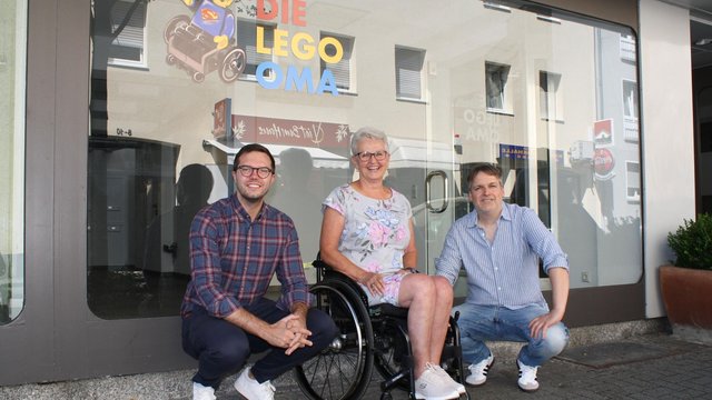 Für Menschen mit Behinderung: Eigener Laden für Hanauer «Lego-Oma»