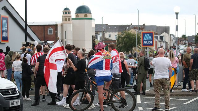 Ausschreitungen in England: Acht Festnahmen nach Krawalle in Sunderland