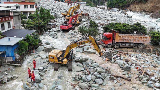 Starkregen: 200 Tote und Vermisste bei Sommer-Unwettern in China