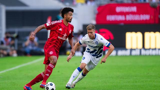 2. Fußball-Bundesliga: Karlsruher SC spielt 0:0 in Düsseldorf