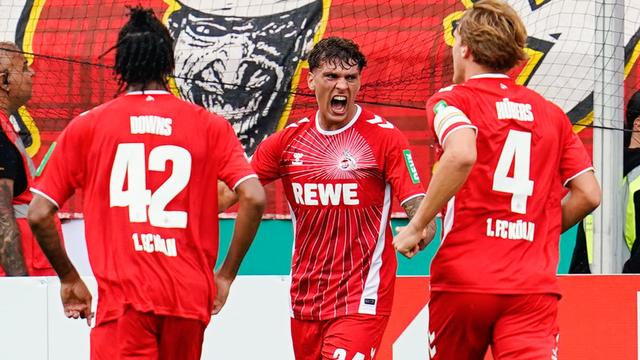 DFB-Pokal: Mühsamer Premieren-Sieg für Struber: Köln schlägt Sandhausen